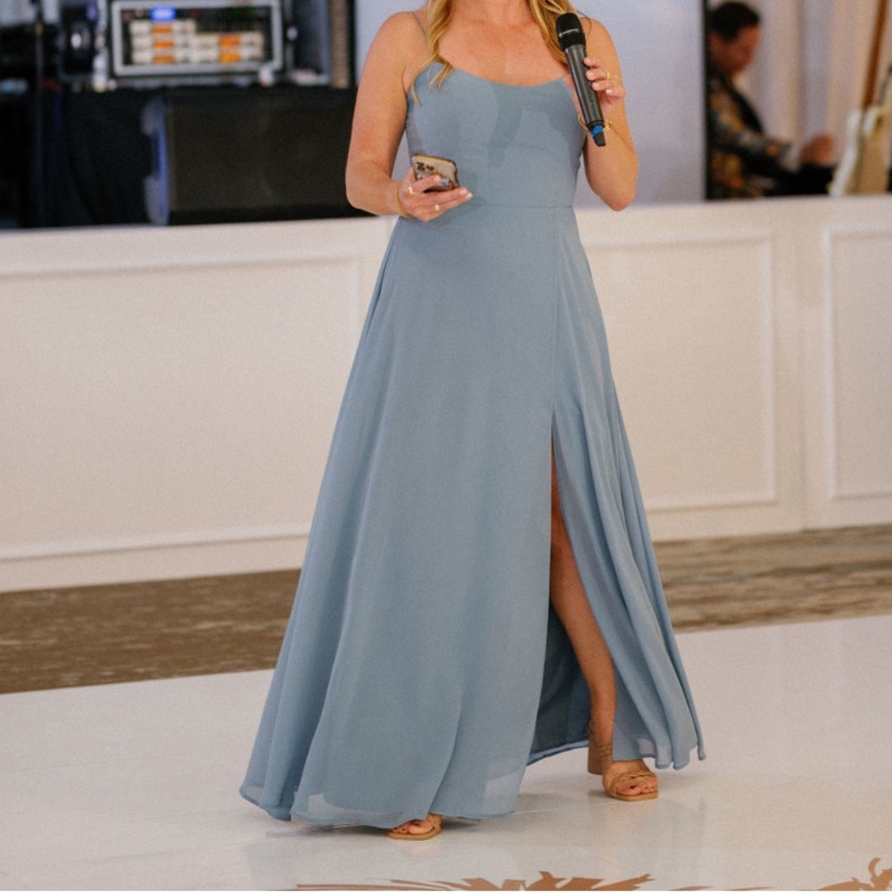 Jenny Yoo Blue Wedding bridesmaid Dress